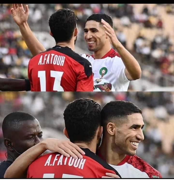 تألق أحمد فتوح في مباراة مصر والمغرب