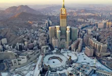 الأحياء داخل حدود الحرم المكي