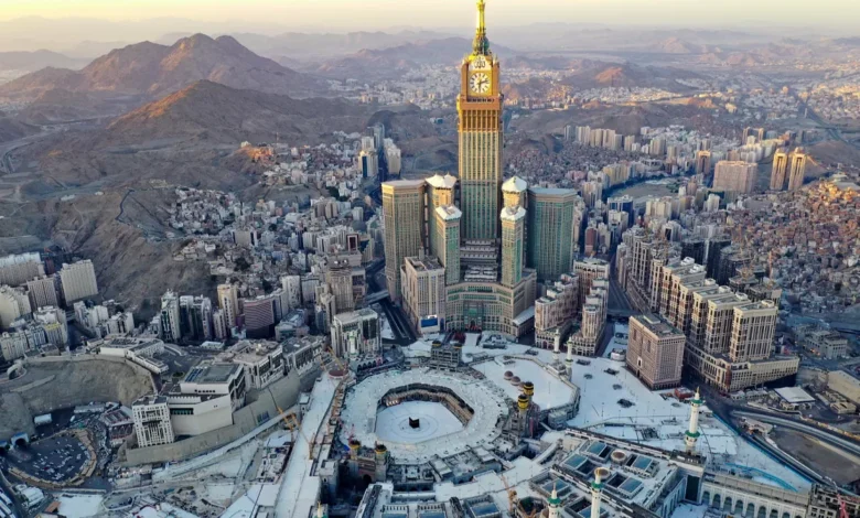 الأحياء داخل حدود الحرم المكي